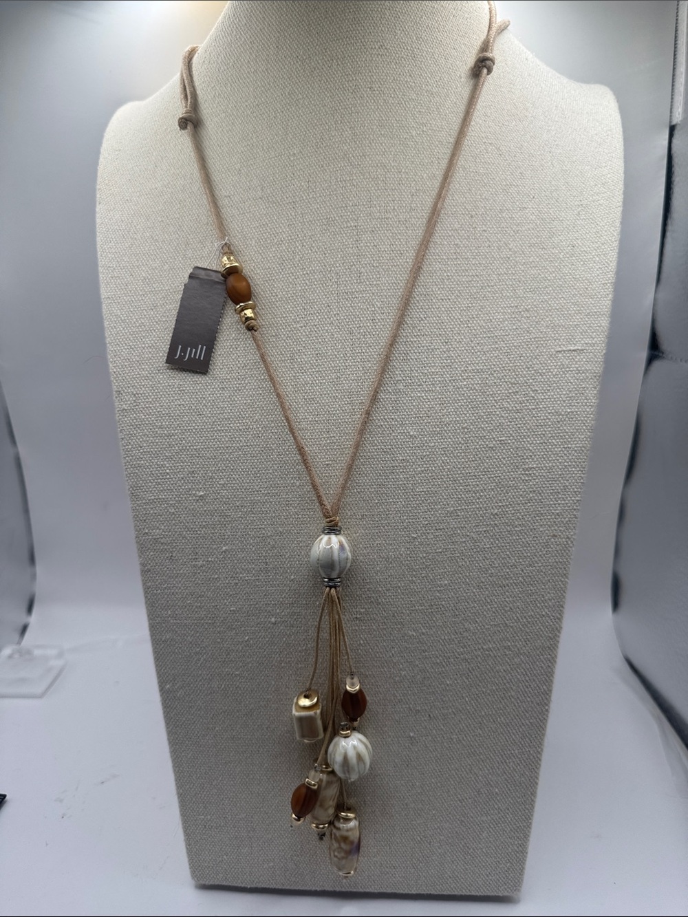 J. Jill NWT Adjustable Pull-Cord Tassel Necklace
(LR 222/1) - Picture 2 of 6